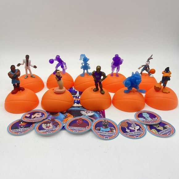 Space Jam A New Legacy Lot Of 10 Figures Loose‎ Incomplete Set Toys Movie Remake - Picture 1 of 9